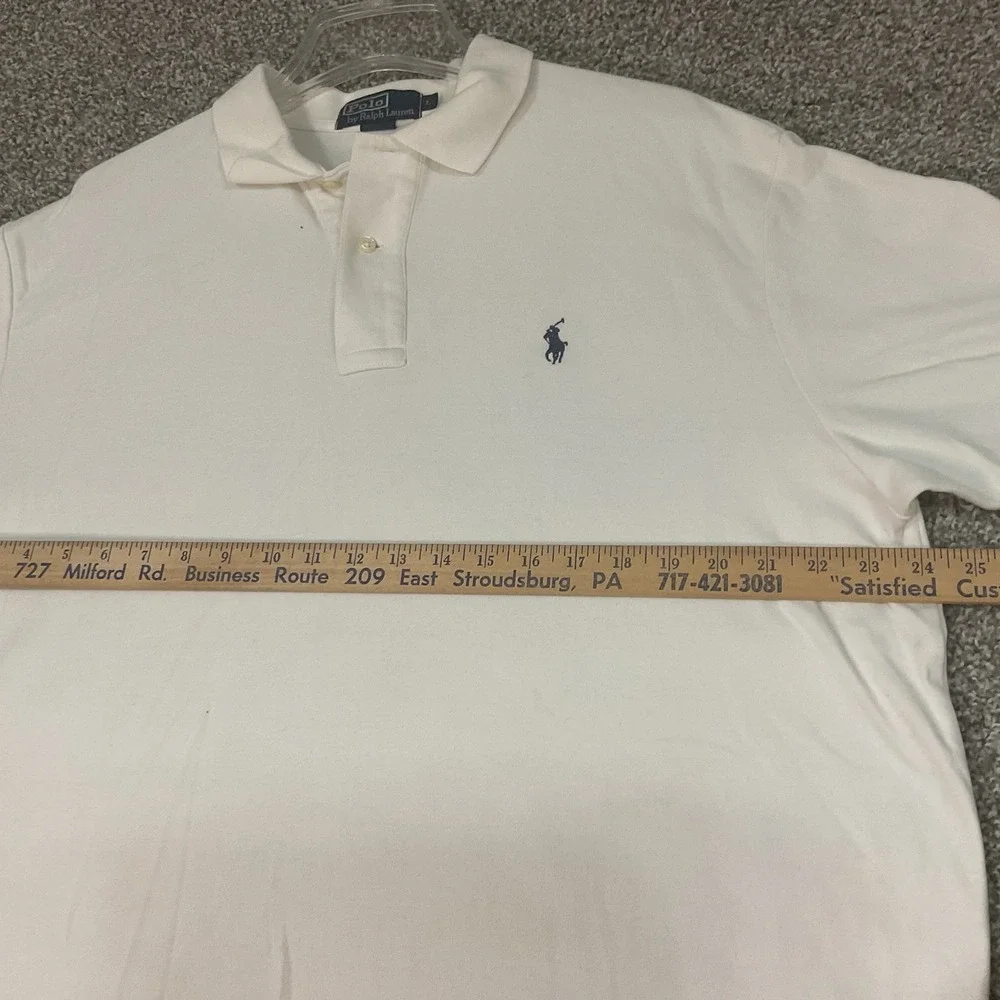 Lot‎ of 3 Ralph Lauren Blue Silver Tag Preppy Golf Polo Shirt Sz L